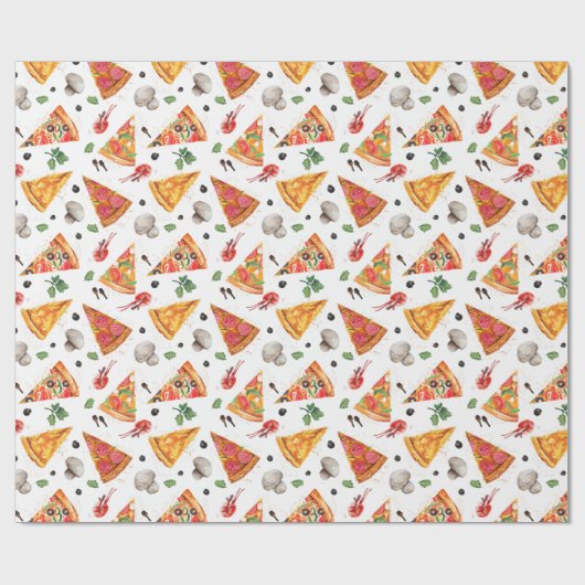 Pizza Cadeaupapier (Vlak)