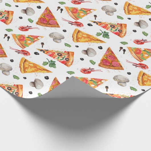 Pizza Cadeaupapier (Hoek)