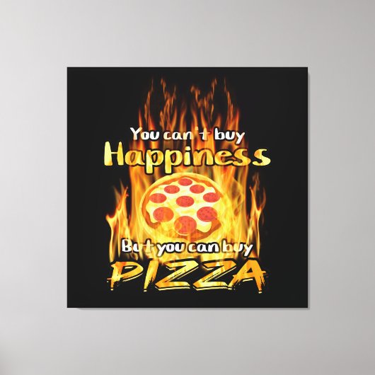 pizza canvas afdruk (Voorkant)