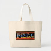 Pizza Canvas tas (Voorkant)