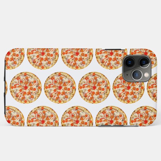 Pizza Case-Mate iPhone Case (Achterkant (horizontaal))
