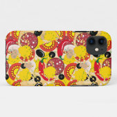 Pizza Case-Mate iPhone Case (Achterkant (horizontaal))