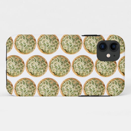 Pizza Case-Mate iPhone Case (Achterkant (horizontaal))
