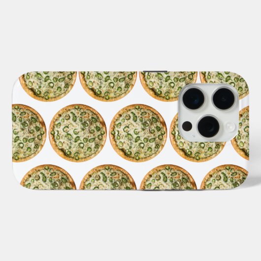 Pizza Case-Mate iPhone Case (Achterkant (horizontaal))