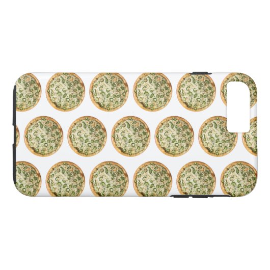 Pizza Case-Mate iPhone Case (Achterkant (Horizontaal))