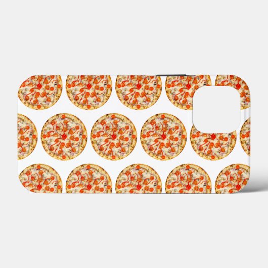 Pizza Case-Mate iPhone Case (Achterkant (horizontaal))