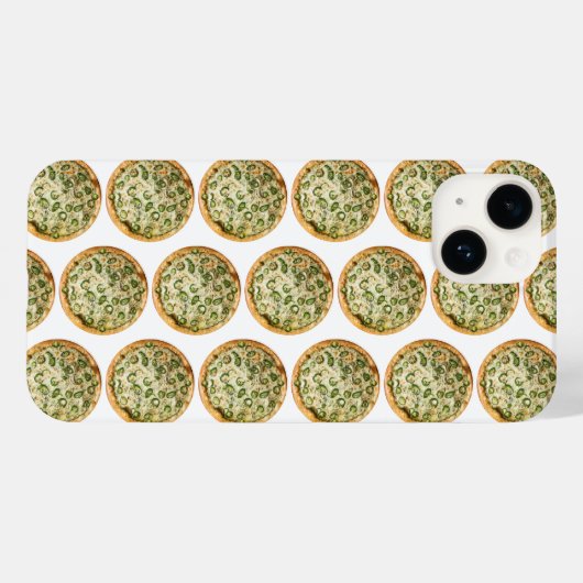 Pizza Case-Mate iPhone Case (Achterkant (horizontaal))