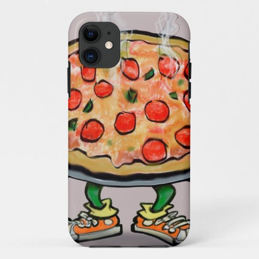 Pizza Case-Mate iPhone Case (Achterkant)