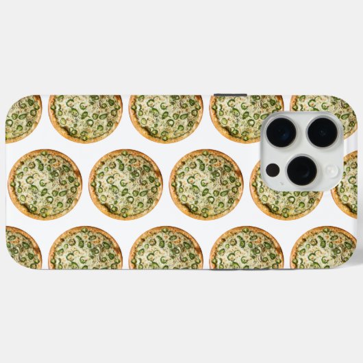 Pizza Case-Mate iPhone Case (Achterkant (horizontaal))
