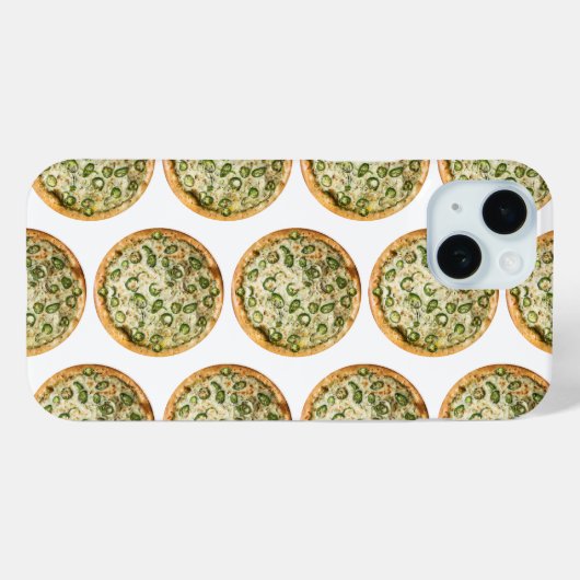 Pizza Case-Mate iPhone Case (Achterkant (horizontaal))