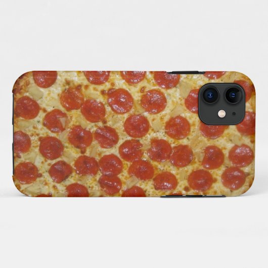 pizza Case-Mate iPhone case (Achterkant (horizontaal))