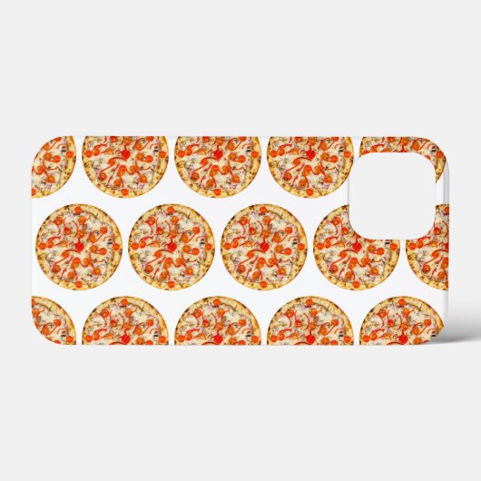 Pizza Case-Mate iPhone Case (Achterkant (horizontaal))