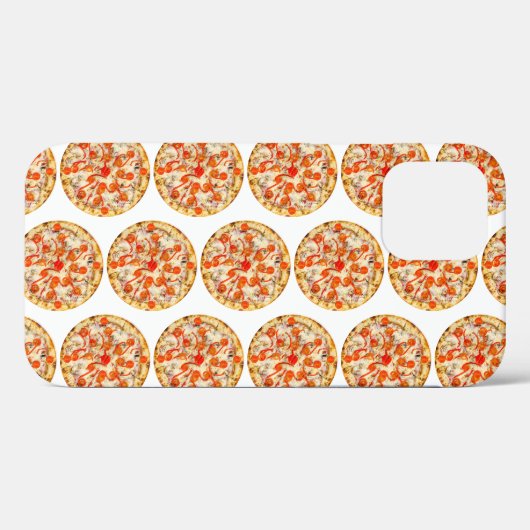 Pizza Case-Mate iPhone Case (Achterkant (horizontaal))