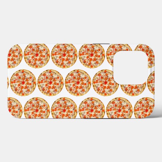 Pizza Case-Mate iPhone Case (Achterkant (horizontaal))