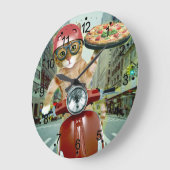 Pizza cat - cat - pizzabezorging grote klok (Hoek)