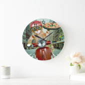 Pizza cat - cat - pizzabezorging grote klok (Huis)