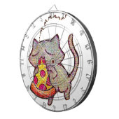 Pizza Cat. Dartbord (Voorkant Rechts)