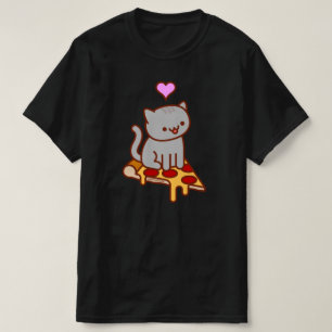 PIZZA CAT Funny Cat T-SHIRT