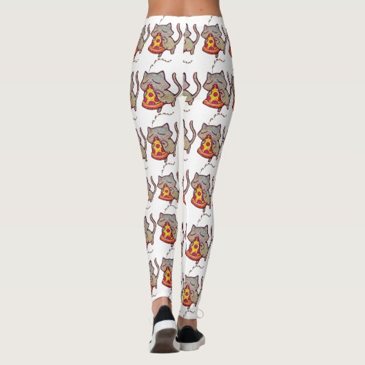 Pizza Cat. leggings (Achterkant)