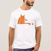 Pizza Cat T-shirt (Voorkant)