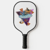 Pizza Cats Pickleball Paddle (Achterkant)