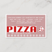 pizza (chat) klantenkaartje (Achterkant)