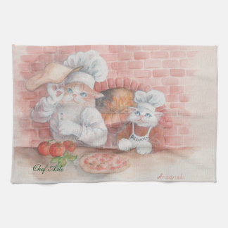 Pizza Chef Axle Dish Towel Theedoek