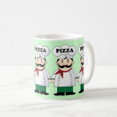 Pizza Chef Gift Mok (Voorkant rechts)