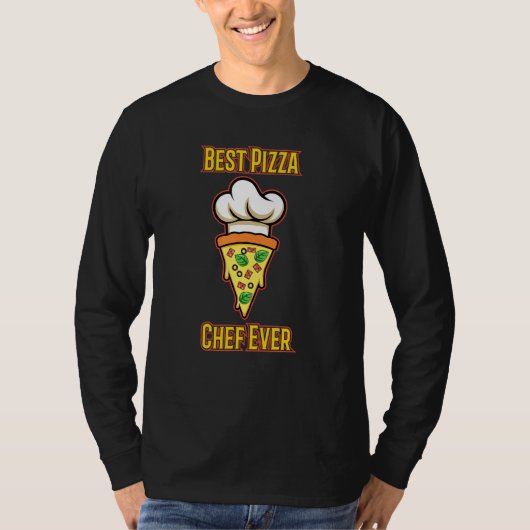 Pizza Chef Hobby Pizza Maker Funny Gezegde T-shirt (Voorkant)