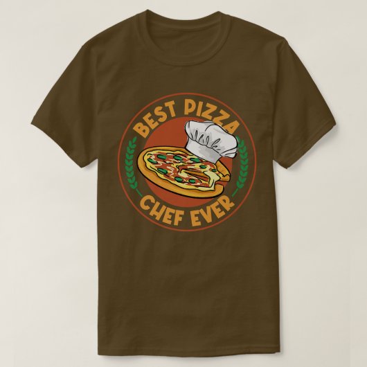Pizza Chef Italy Food Pizza Maker Hobby Chef 148 T-shirt (Design voorkant)
