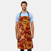 Pizza Chef Schort (Gedragen)