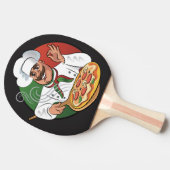 Pizza Chef Tafeltennisbatje (Zijkant)