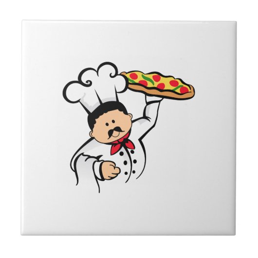 PIZZA CHEF TEGELTJE (Voorkant)