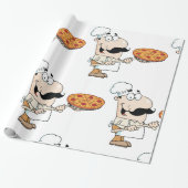 Pizza Cook Cadeaupapier (Uitgerold)