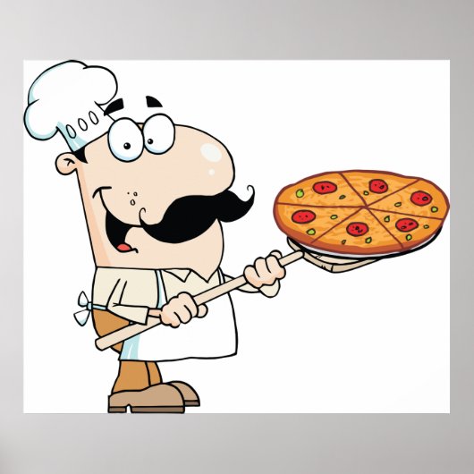 Pizza Cook Poster (Voorkant)