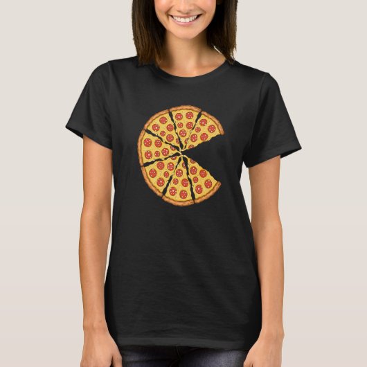 Pizza Costume Cute Pizza Slice Couple Matching Piz T-shirt (Voorkant)