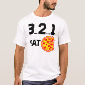 Pizza Countdown T-shirt (Voorkant)