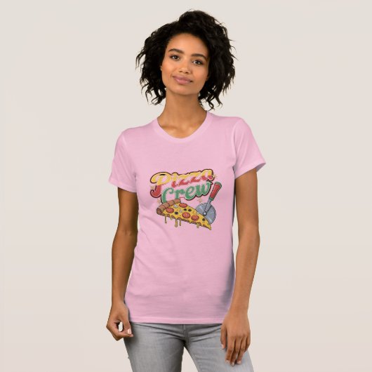 Pizza Crew T-shirt (Voorkant volledig)