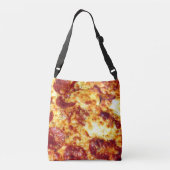 Pizza Crossbody Bag Crossbody Tas (Achterkant)