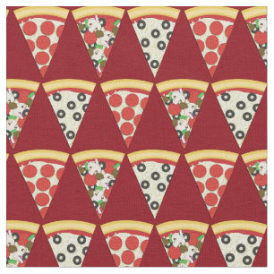 Pizza Cute Food Kinderen Stof