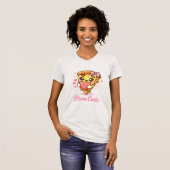 Pizza Cutie Cute Kawaii Pizza T-shirt (Voorkant volledig)