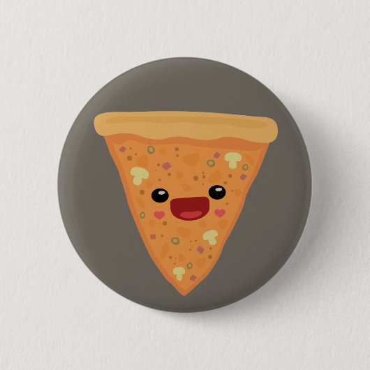Pizza Cutie Ronde Button 5,7 Cm (Voorkant)