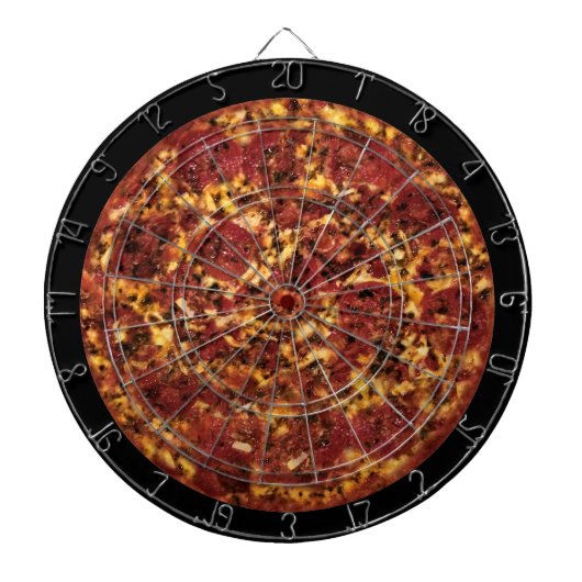 Pizza Dartboard Dartbord (Voorkant)