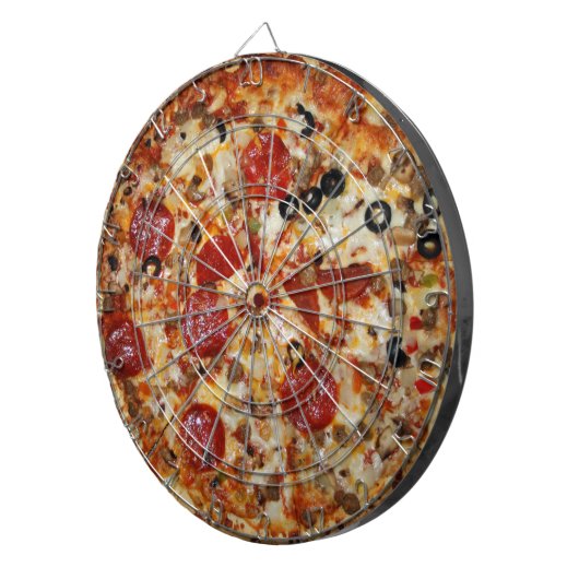 Pizza Dartbord (Voorkant Rechts)