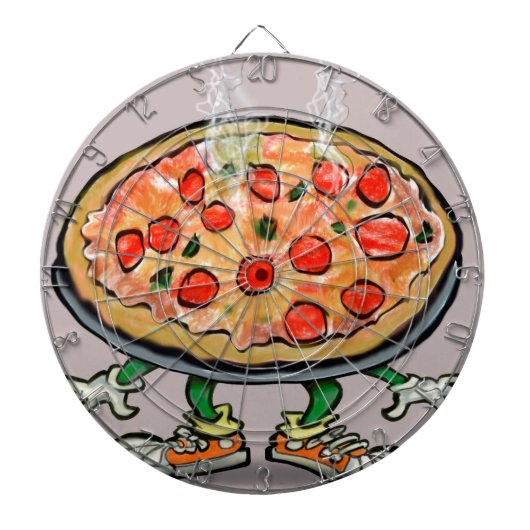 Pizza Dartbord (Voorkant)