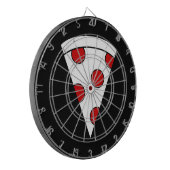 pizza dartbord (Voorkant Links)