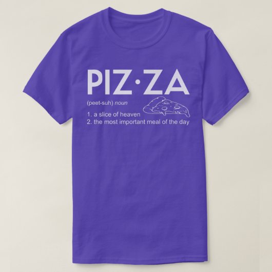 Pizza Definition Premium 15513132 T-shirt (Design voorkant)