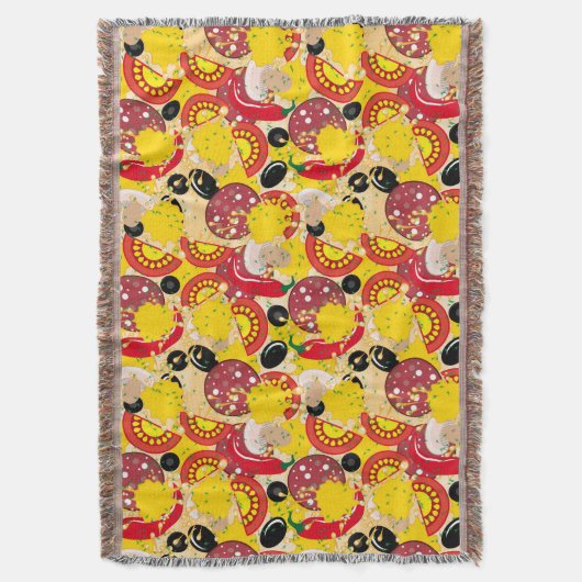 Pizza Deken (Voorkant Verticaal)