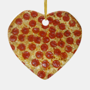 Pizza... Delicious Pepperoni Pizza Keramisch Ornament