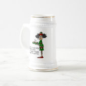 Pizza Delivery Humor Bierpul (Voorkant links)